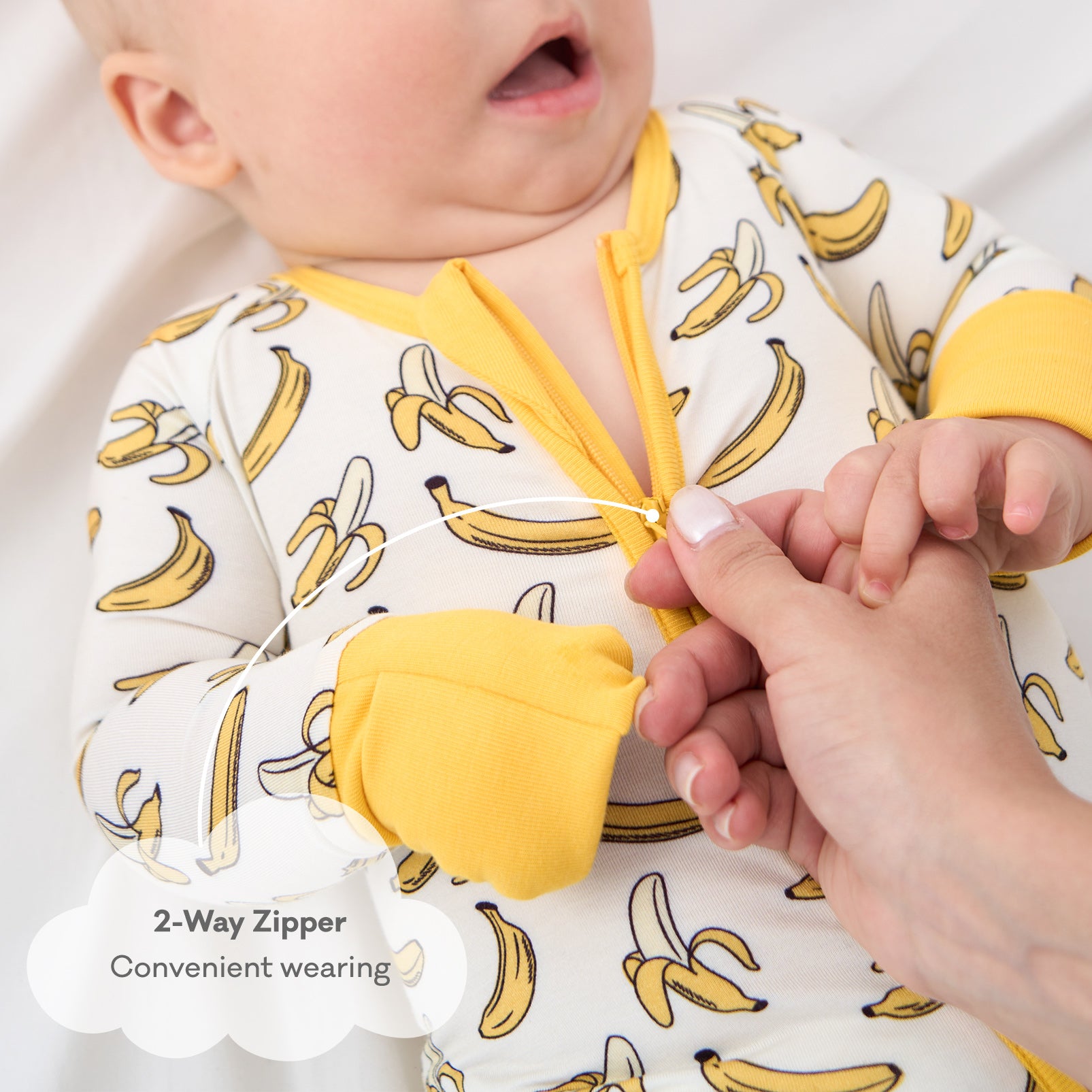 pureborn Baby Boys Sleeper Viscose from Bamboo Pajamas 2-Way Zipper Snug Fit Sleepwear Blue Cowboy Boots 0-3 Months