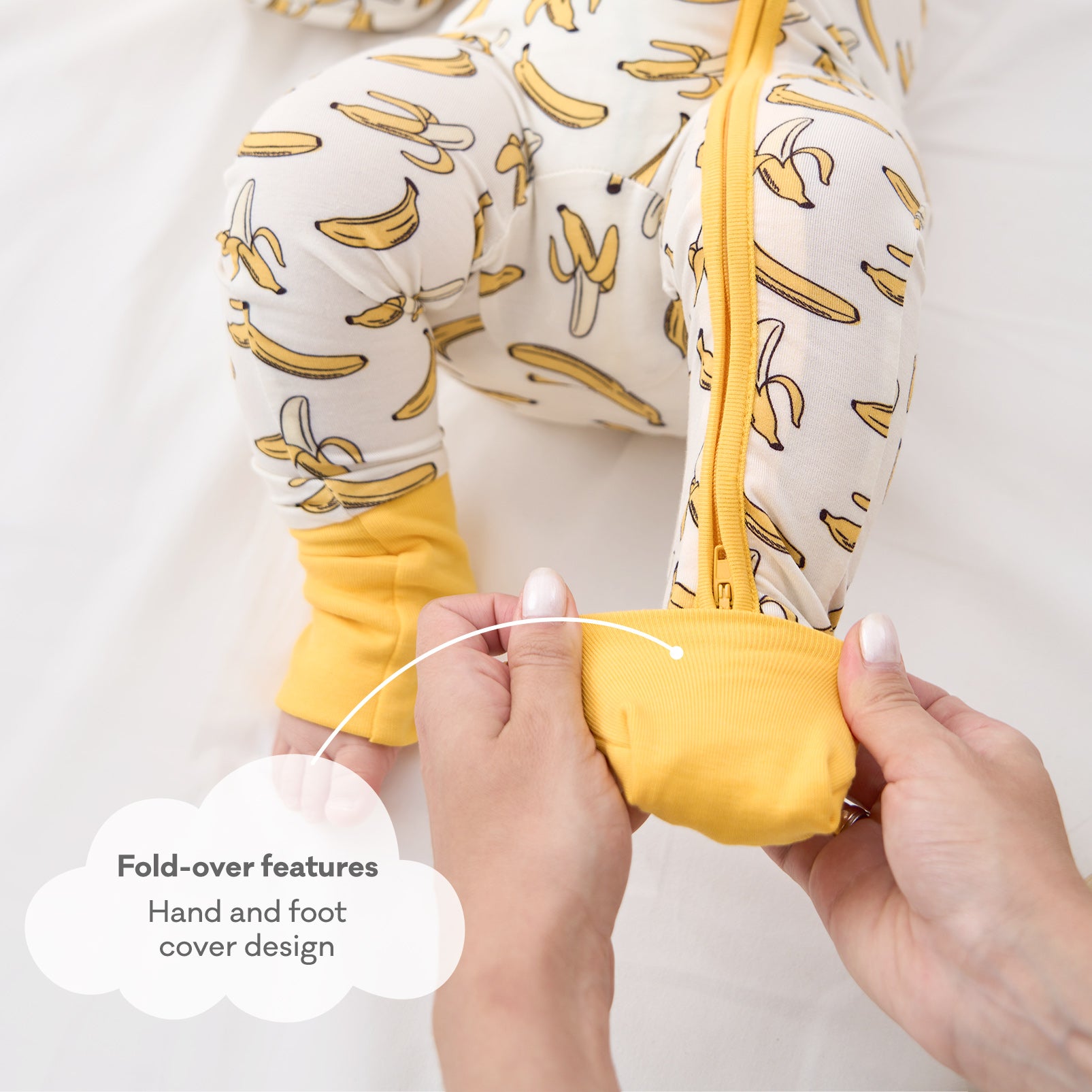 pureborn Baby Boys Sleeper Viscose from Bamboo Pajamas 2-Way Zipper Snug Fit Sleepwear Blue Cowboy Boots 0-3 Months