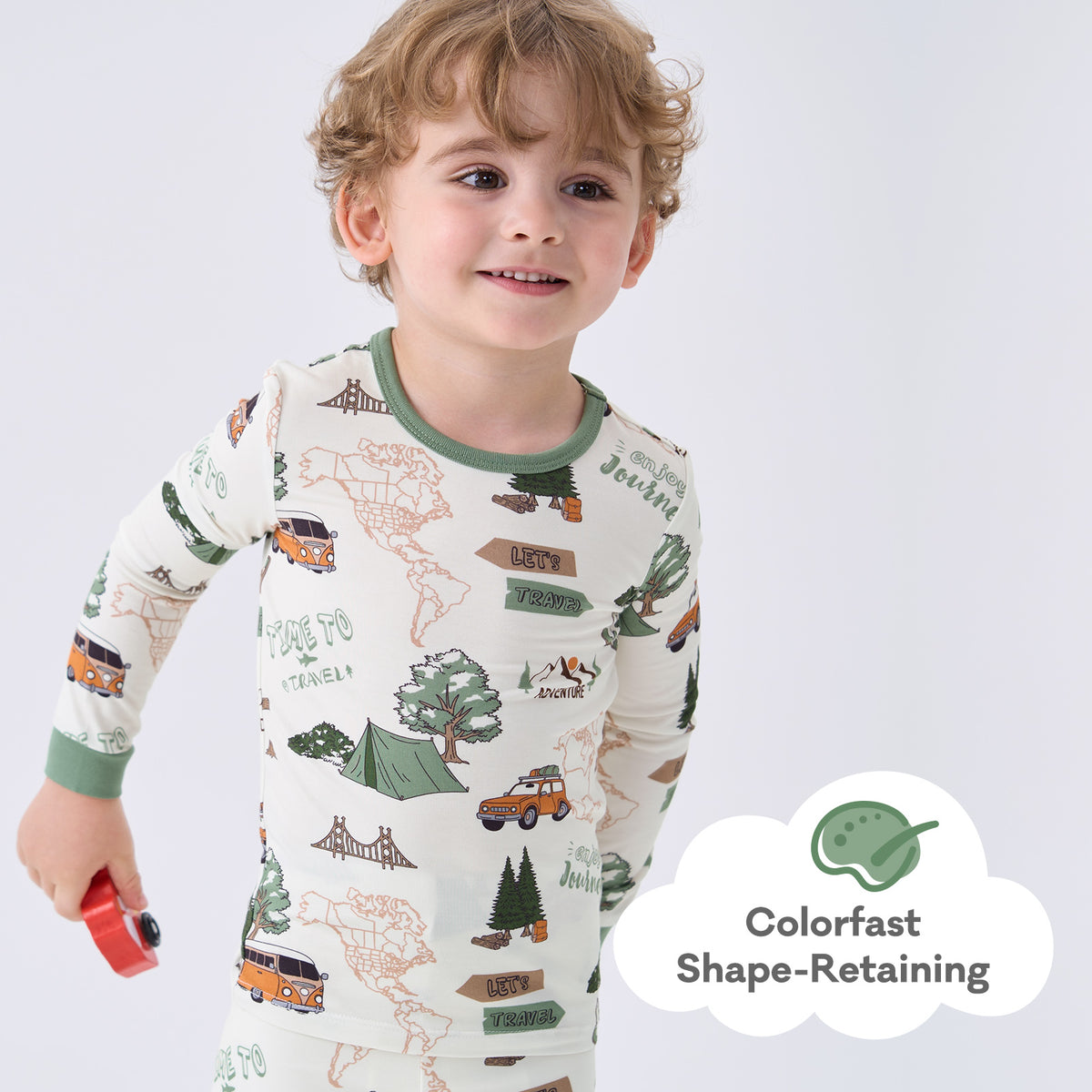 Viscose From Bamboo Pajamas for Boys Long Sleeve