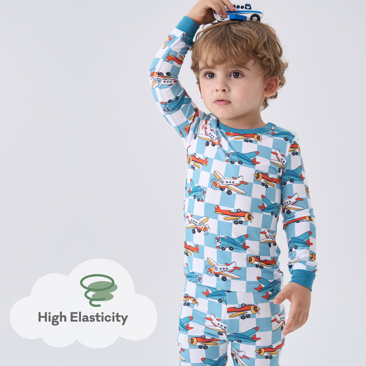 Viscose From Bamboo Pajamas for Boys Long Sleeve