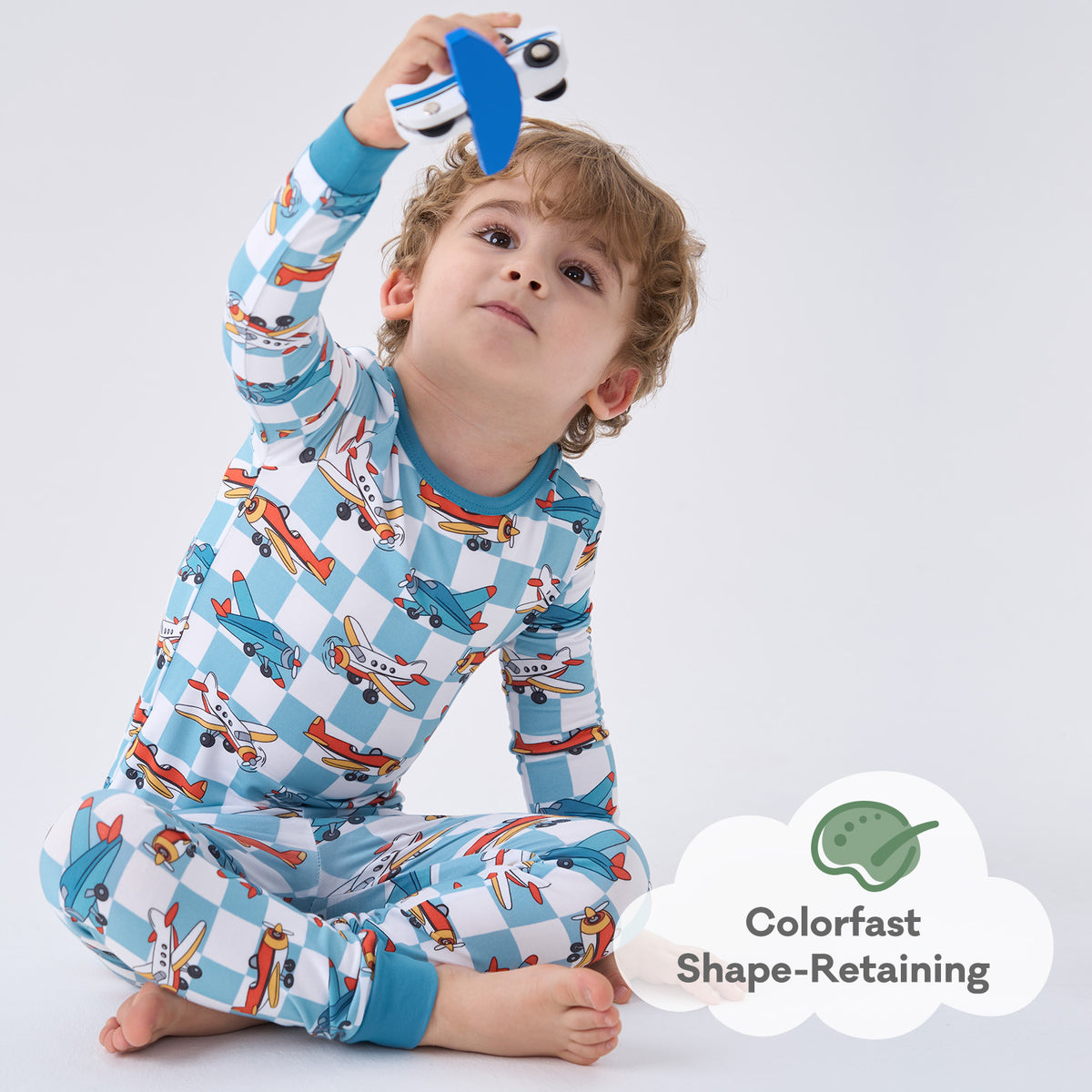 Viscose From Bamboo Pajamas for Boys Long Sleeve