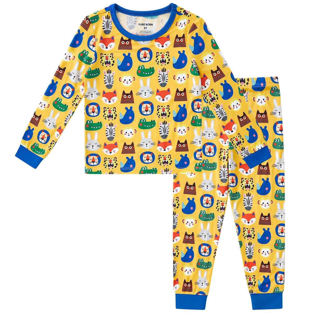 Viscose From Bamboo Pajamas for Boys Long Sleeve