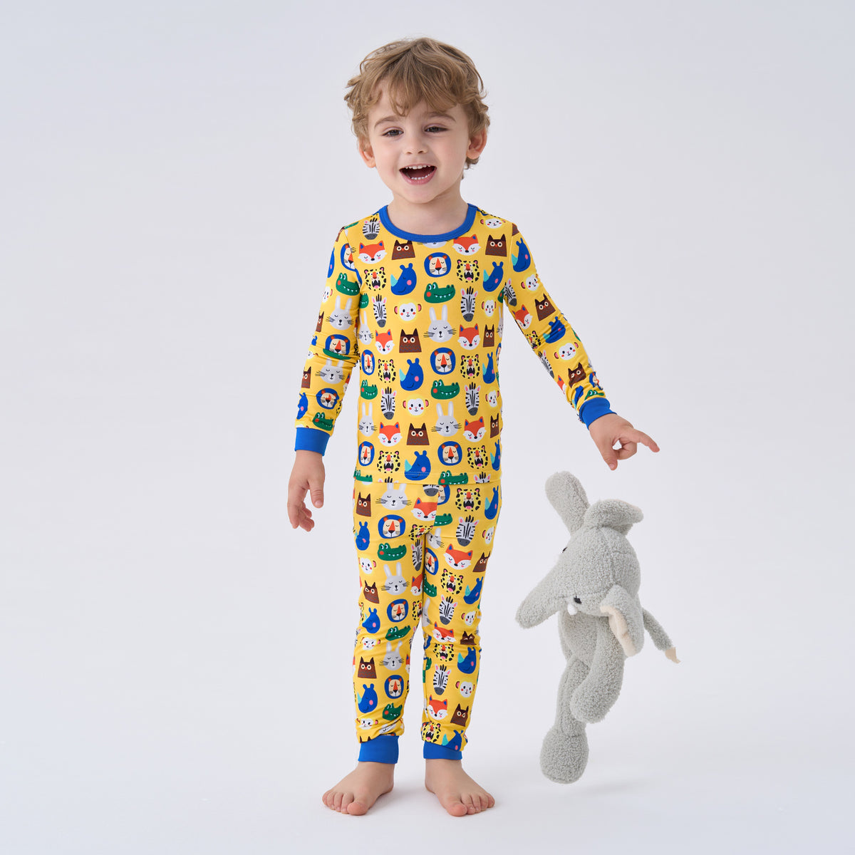 Viscose From Bamboo Pajamas for Boys Long Sleeve