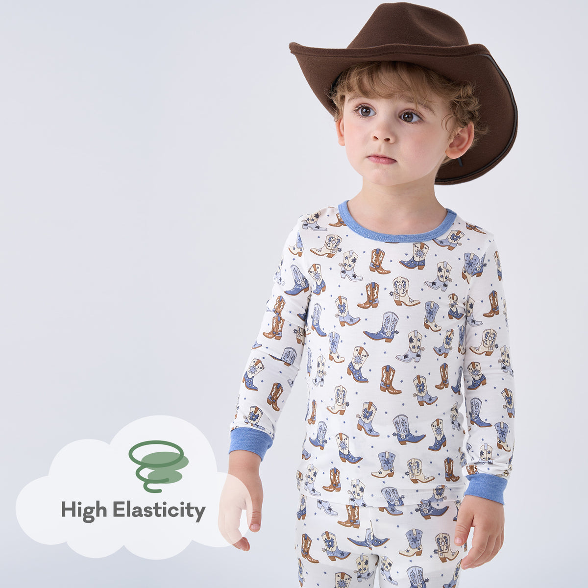 Viscose From Bamboo Pajamas for Boys Long Sleeve