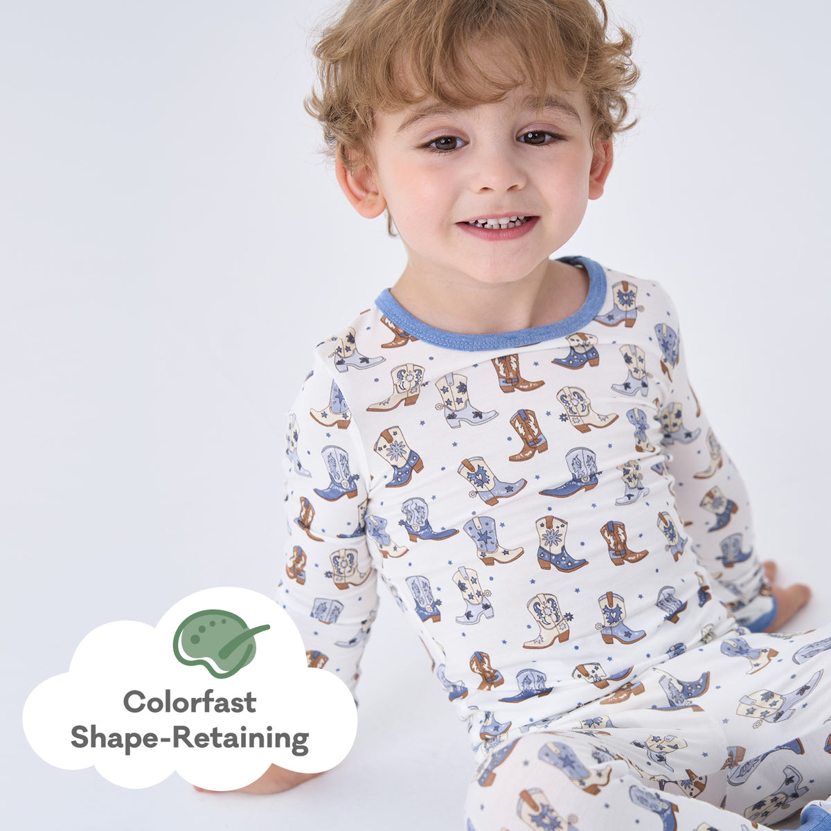 Viscose From Bamboo Pajamas for Boys Long Sleeve