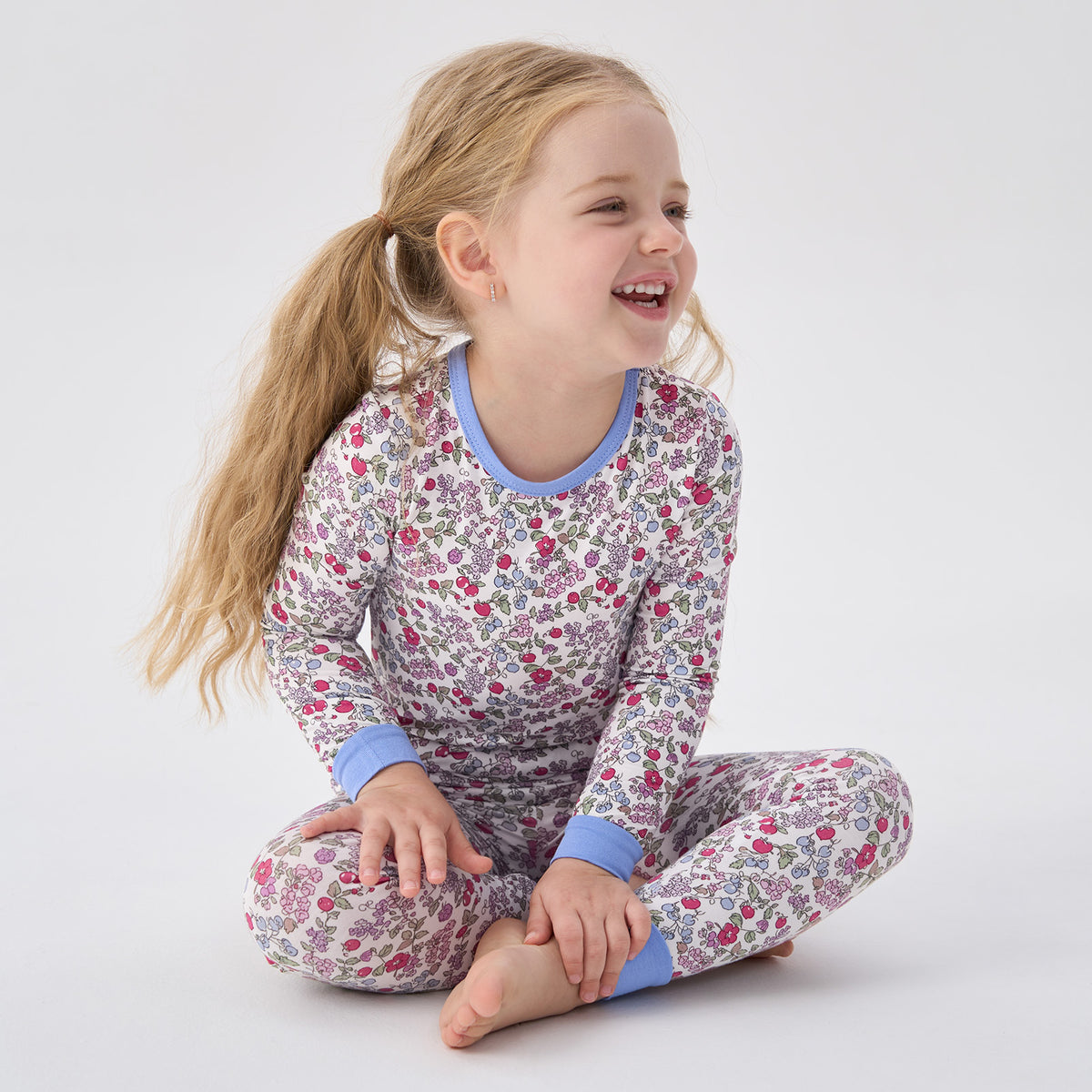 Viscose From Bamboo Pajamas for Girls Long Sleeve