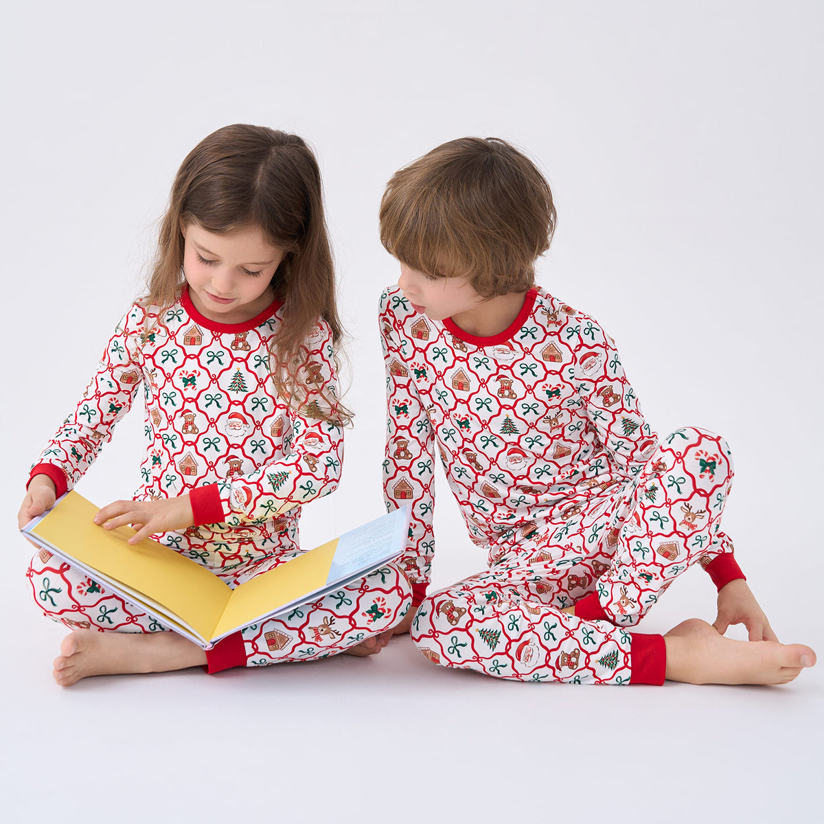 Viscose From Bamboo Christmas Family Match Set