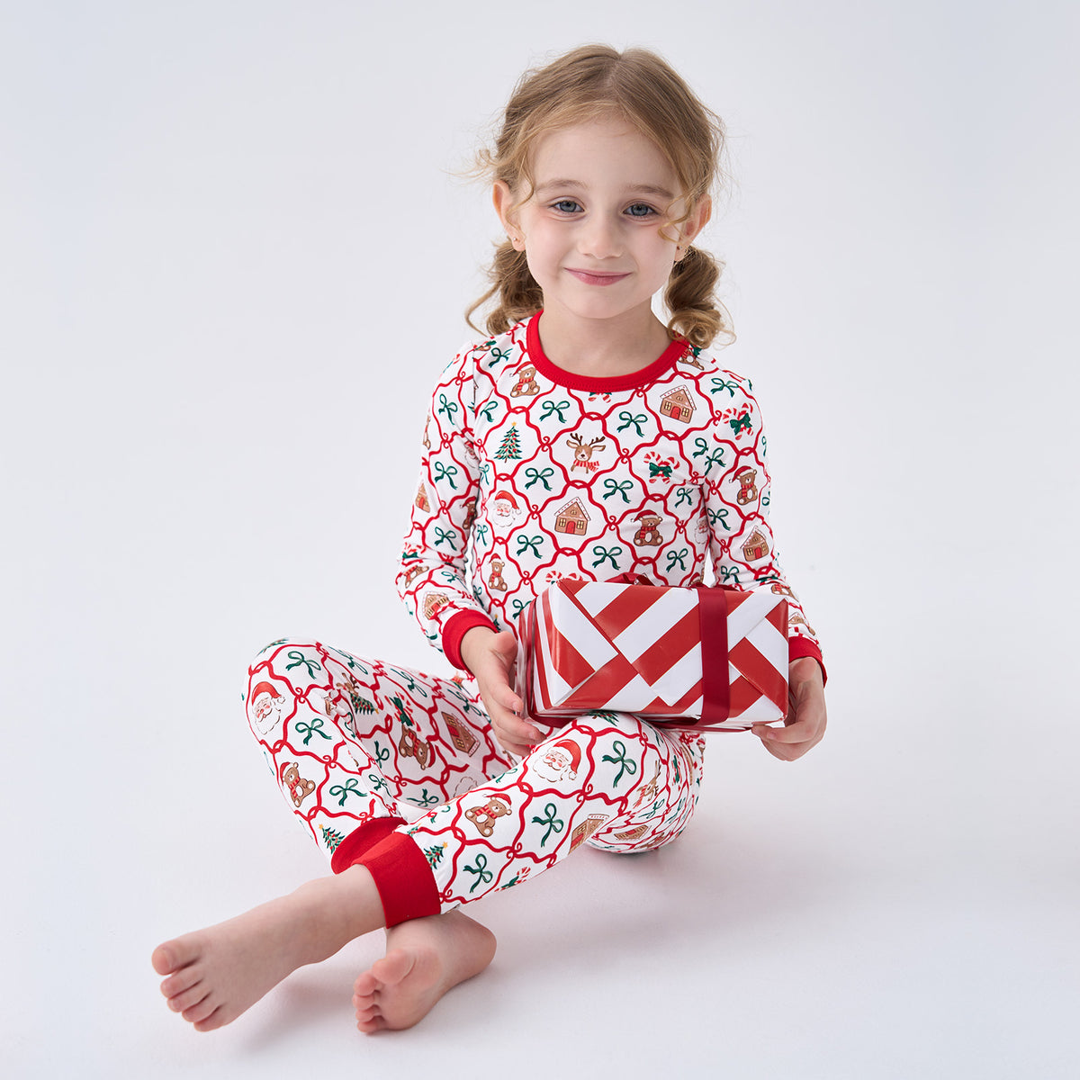 Viscose From Bamboo Christmas Family Match Set