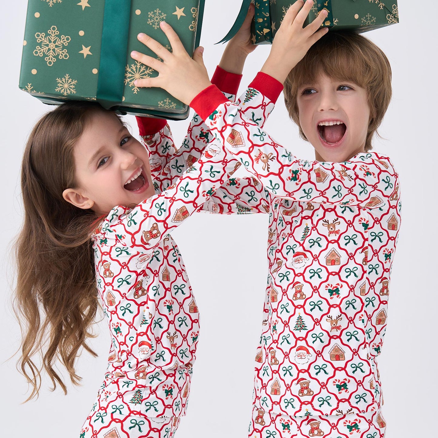 Viscose From Bamboo Christmas Family Match Set