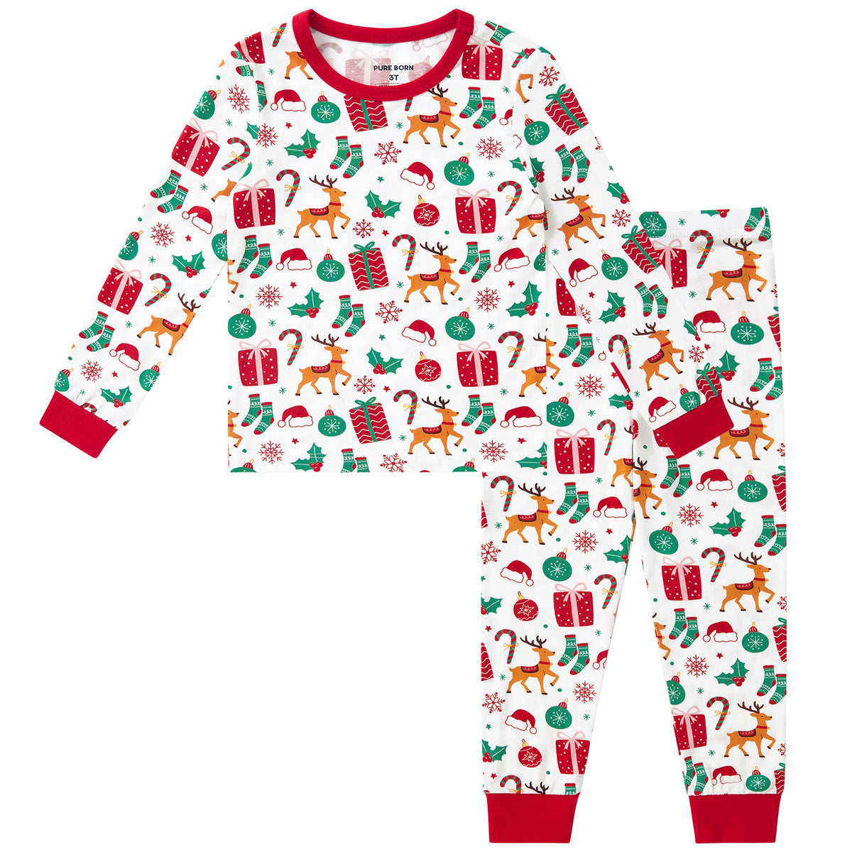 Viscose From Bamboo Christmas Family Match Set