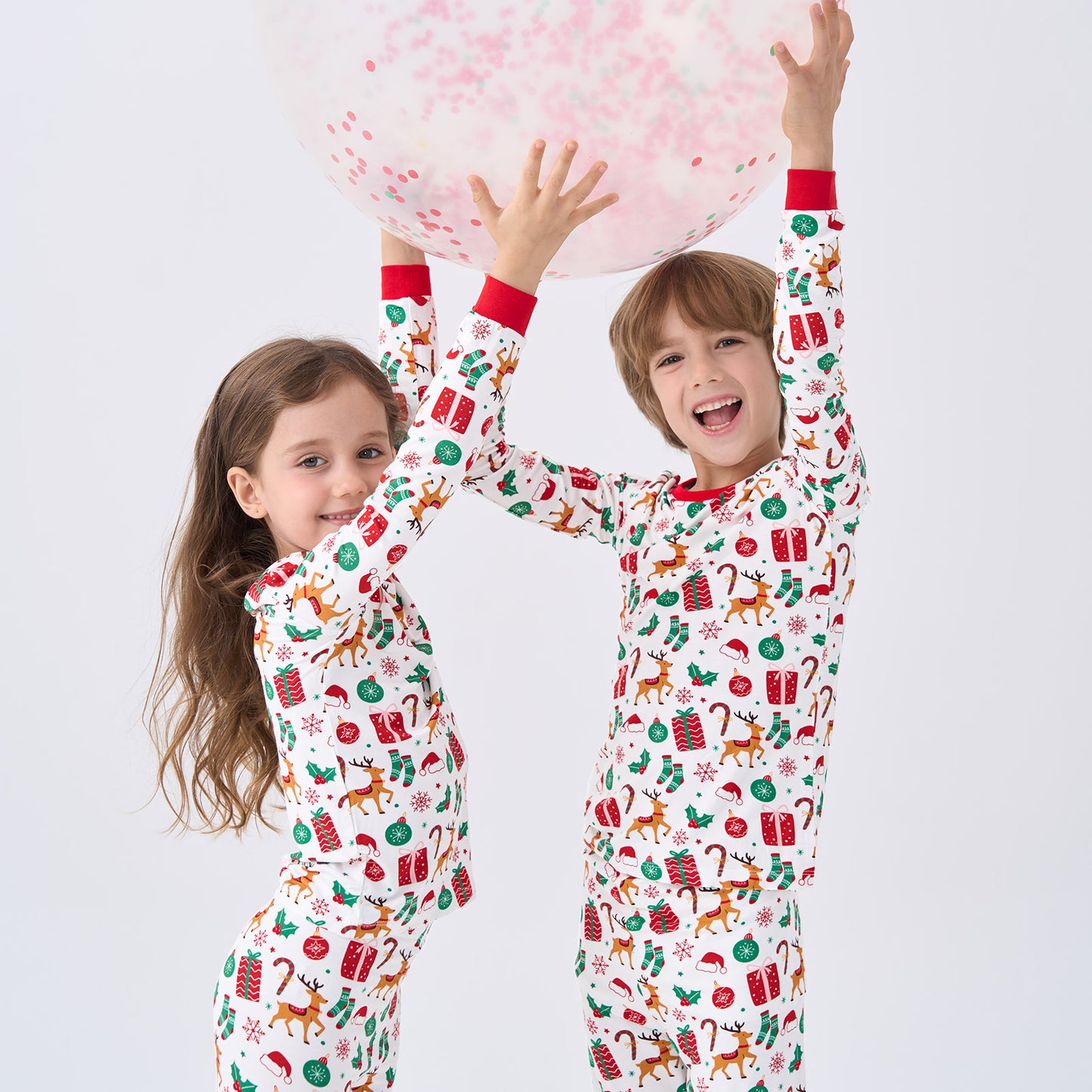Viscose From Bamboo Christmas Family Match Set