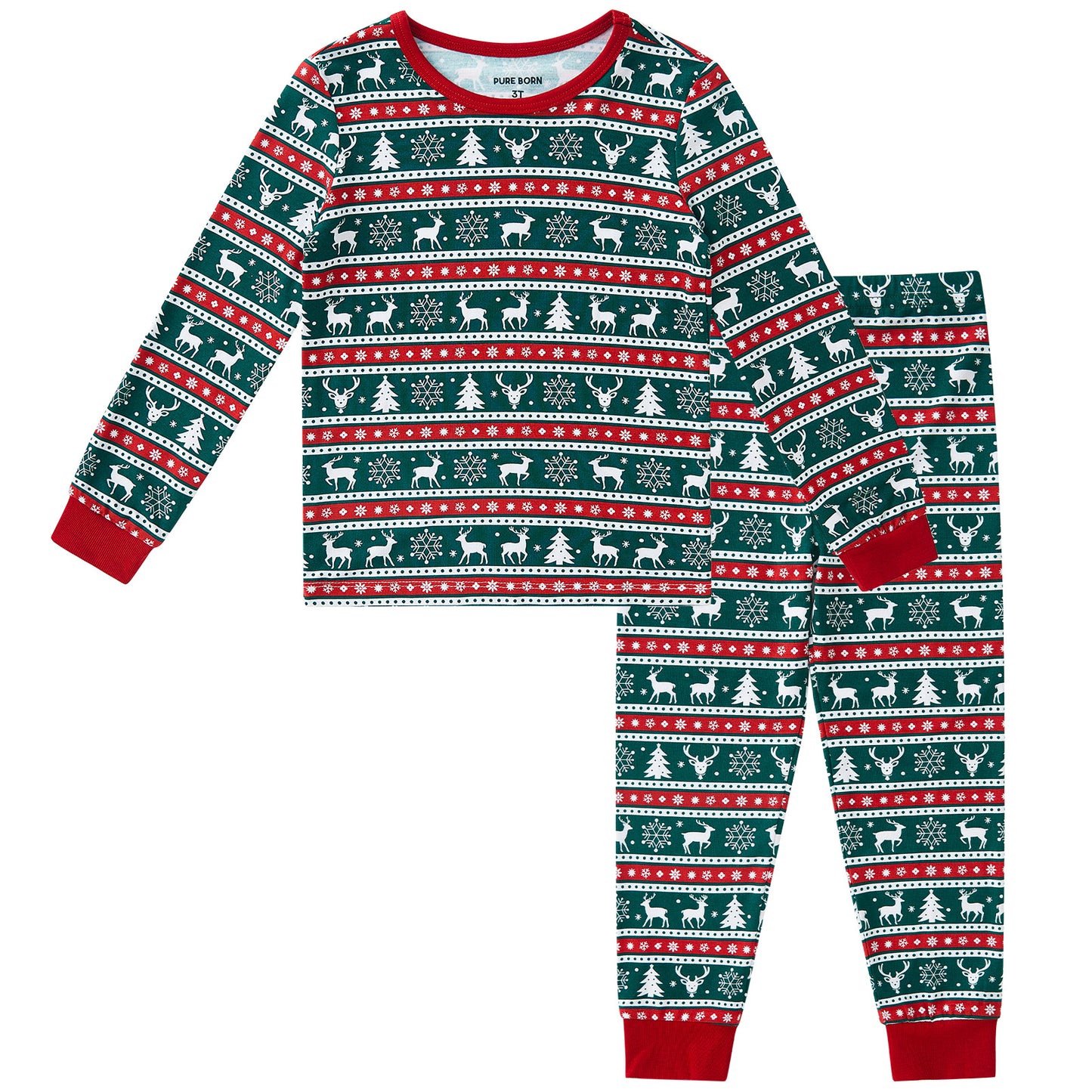 Viscose From Bamboo Christmas Family Match Set