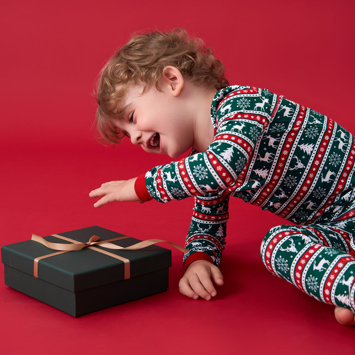 Viscose From Bamboo Christmas Family Match Set