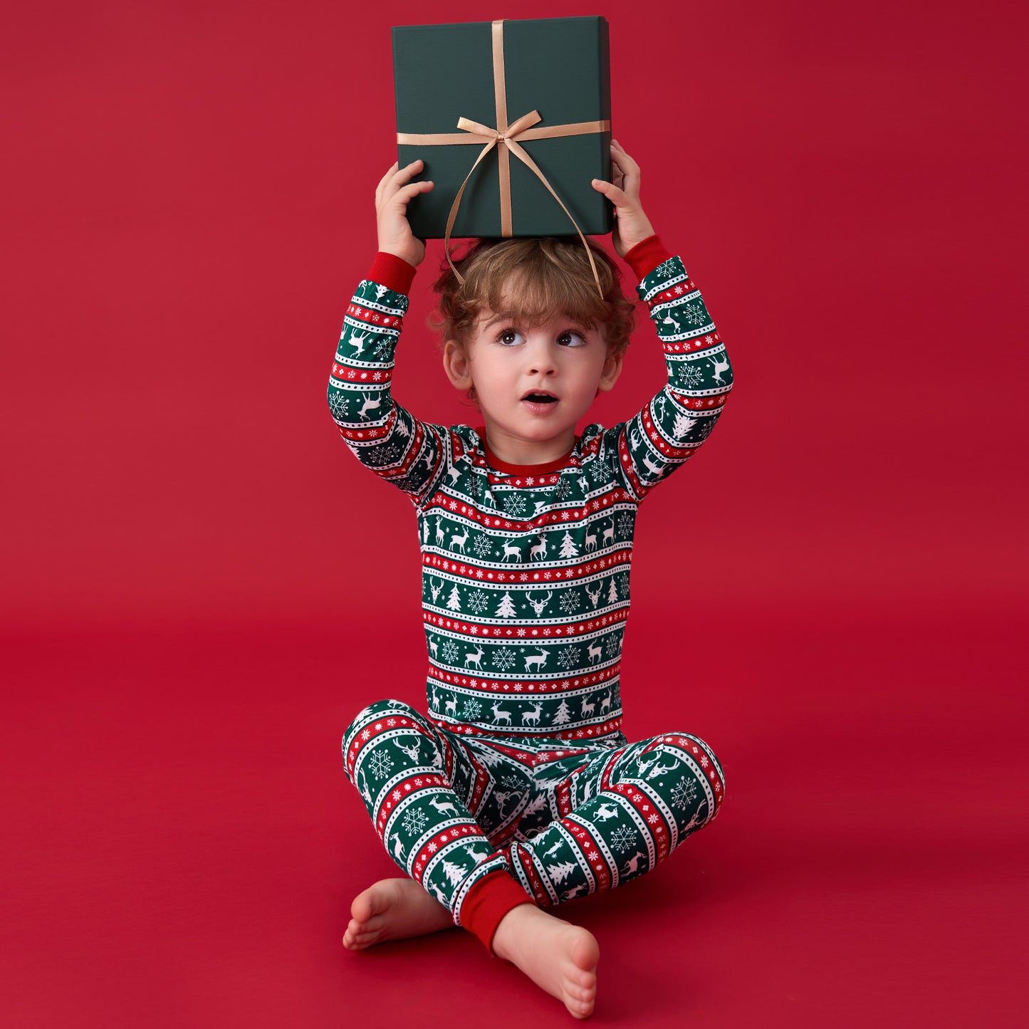 Viscose From Bamboo Christmas Family Match Set