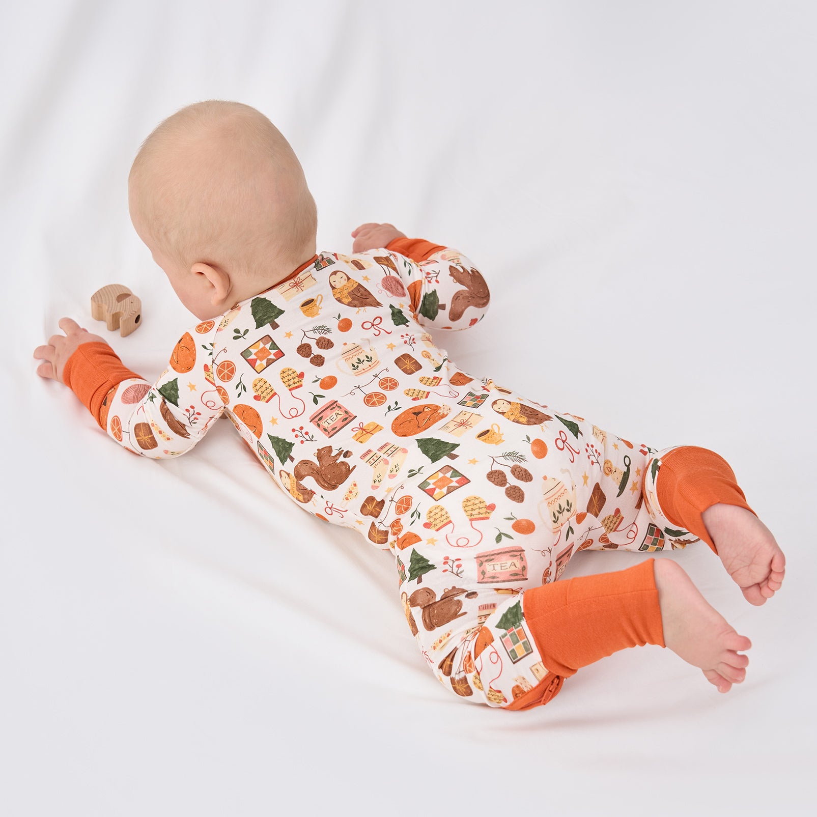 pureborn Baby Boys Sleeper Viscose from Bamboo Pajamas 2-Way Zipper Snug Fit Sleepwear Blue Cowboy Boots 0-3 Months