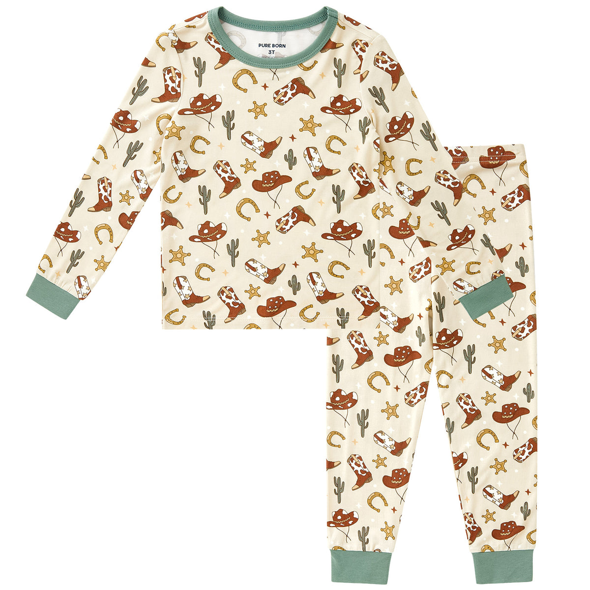 Viscose From Bamboo Pajamas for Boys Long Sleeve