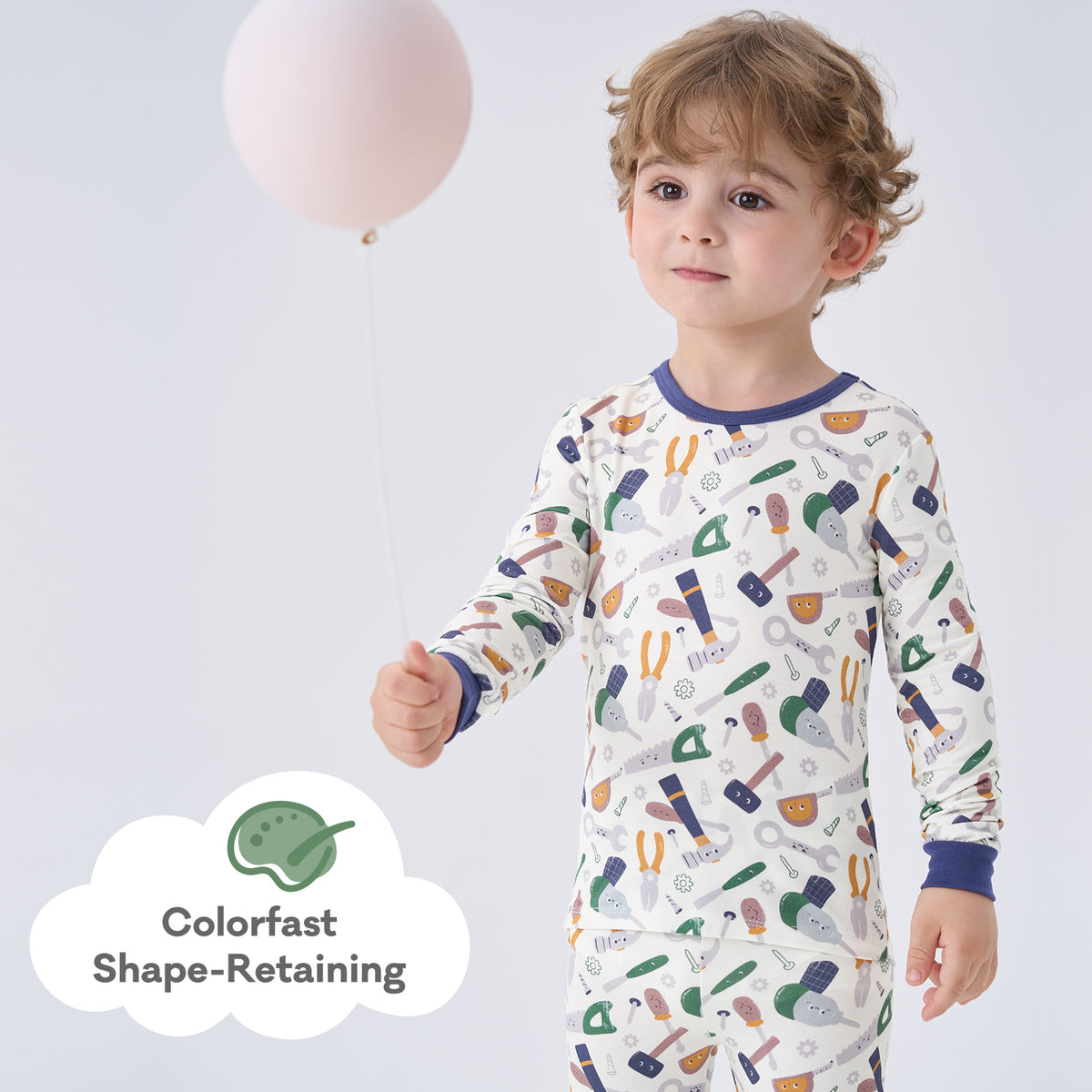 Viscose From Bamboo Pajamas for Boys Long Sleeve