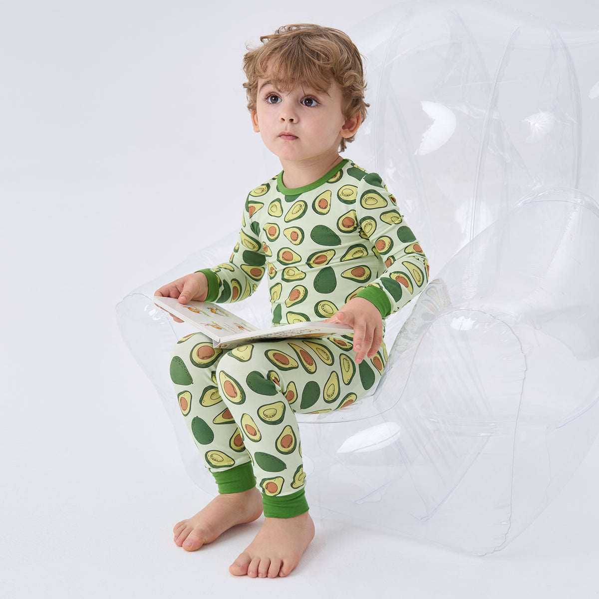 Viscose From Bamboo Pajamas for Boys Long Sleeve