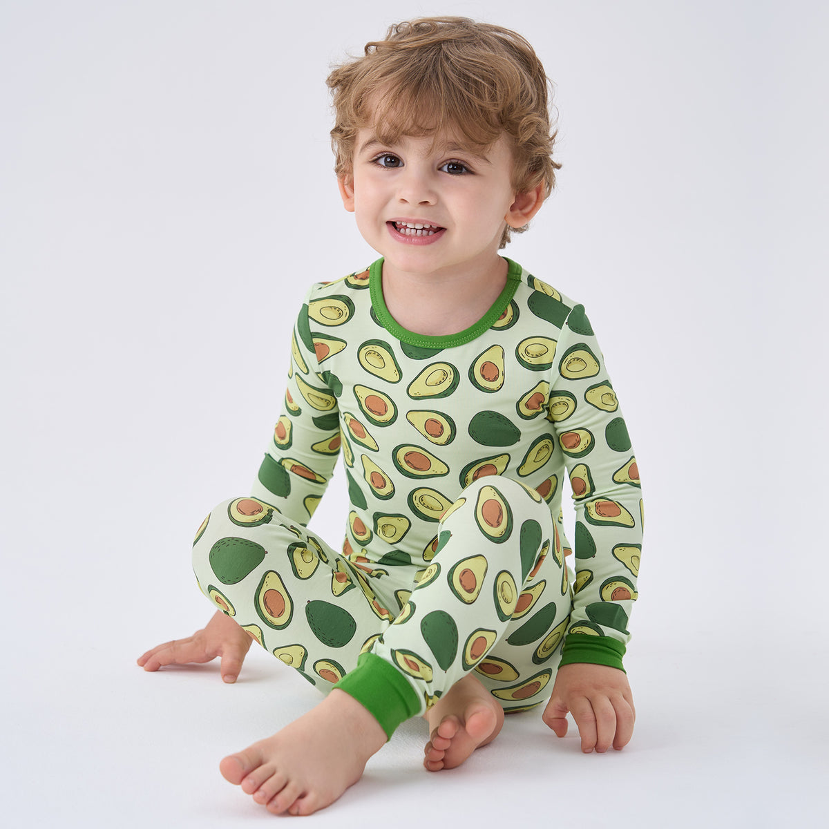 Viscose From Bamboo Pajamas for Boys Long Sleeve