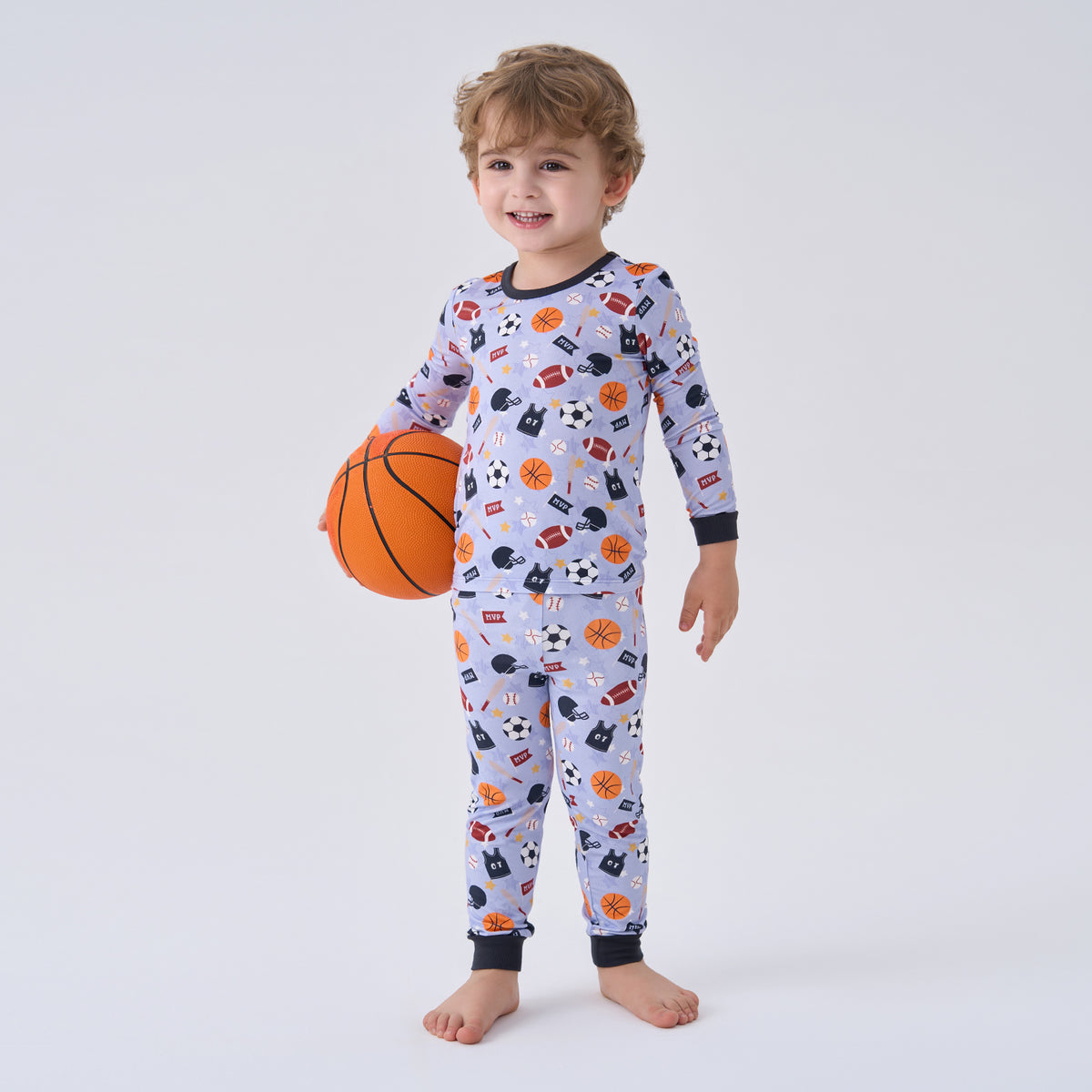 Viscose From Bamboo Pajamas for Boys Long Sleeve