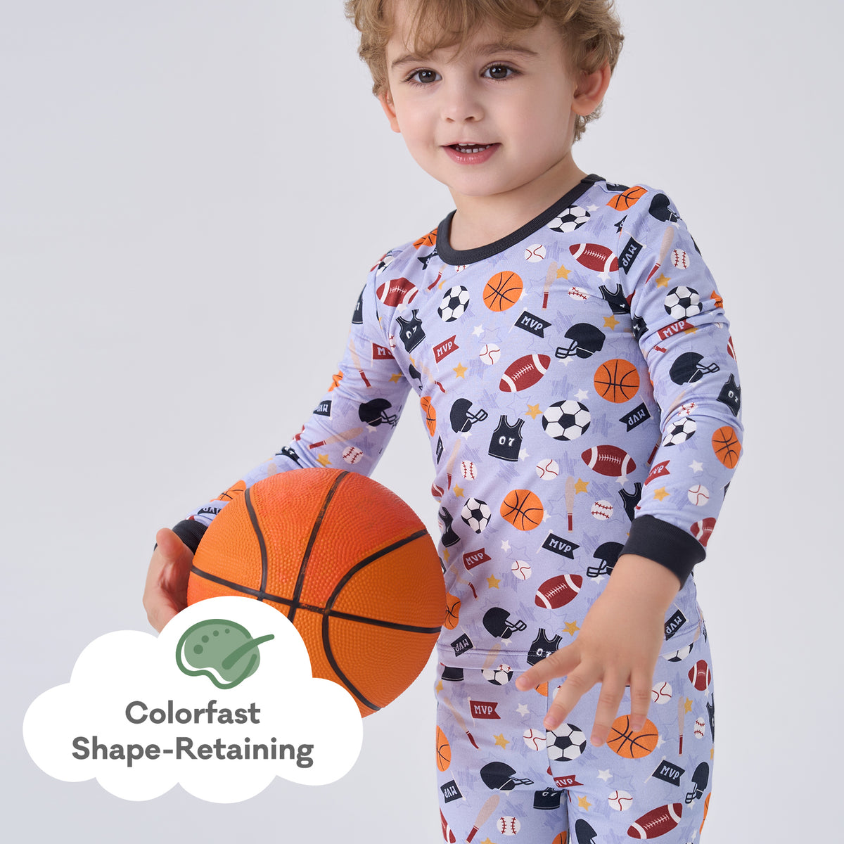 Viscose From Bamboo Pajamas for Boys Long Sleeve