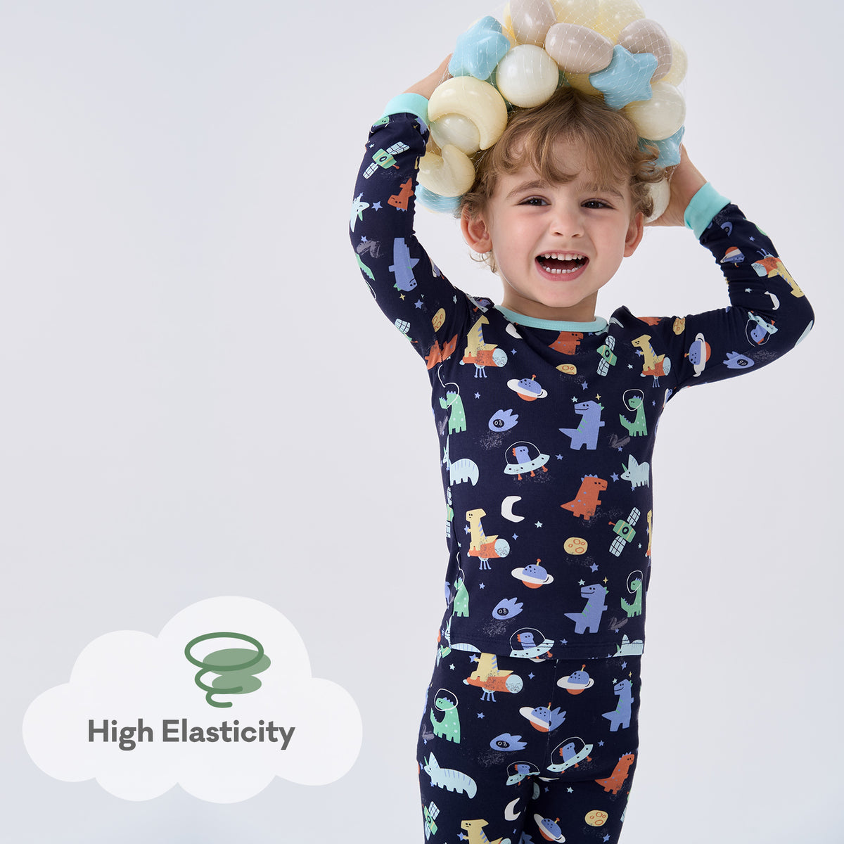 Viscose From Bamboo Pajamas for Boys Long Sleeve