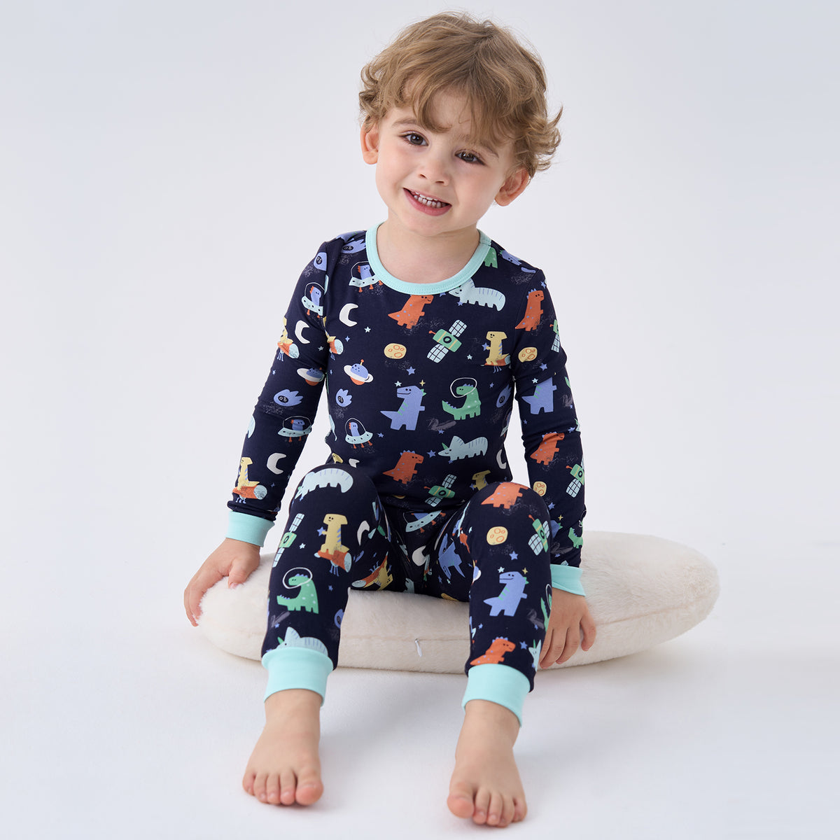 Viscose From Bamboo Pajamas for Boys Long Sleeve