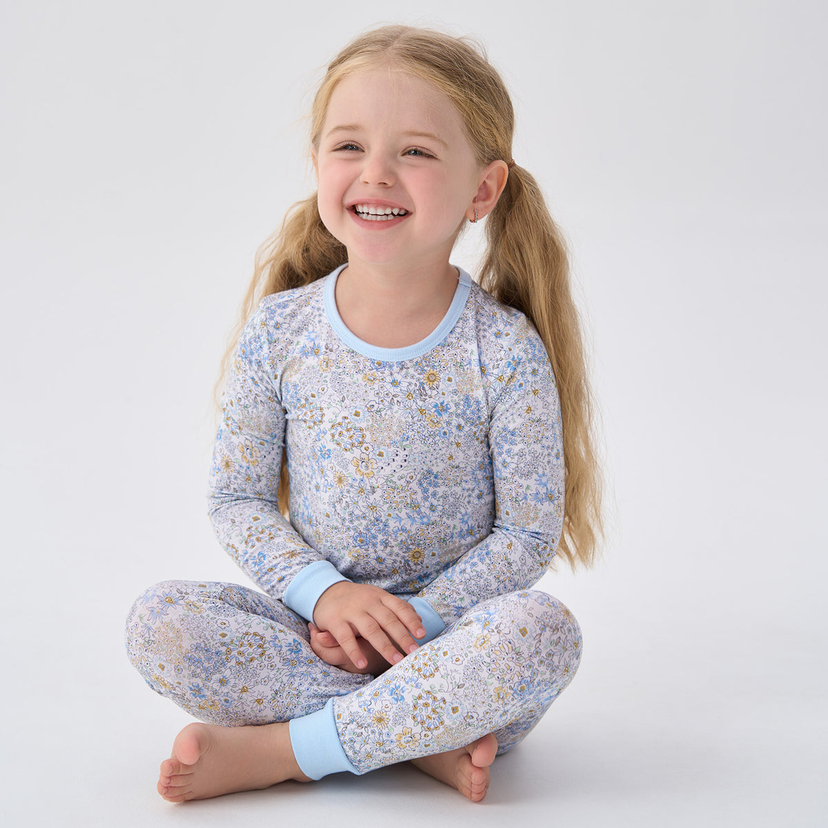 Viscose From Bamboo Pajamas for Girls Long Sleeve