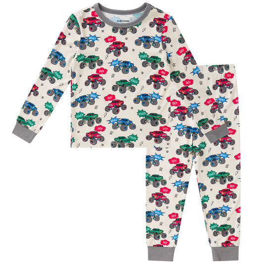 Viscose From Bamboo Pajamas for Boys Long Sleeve