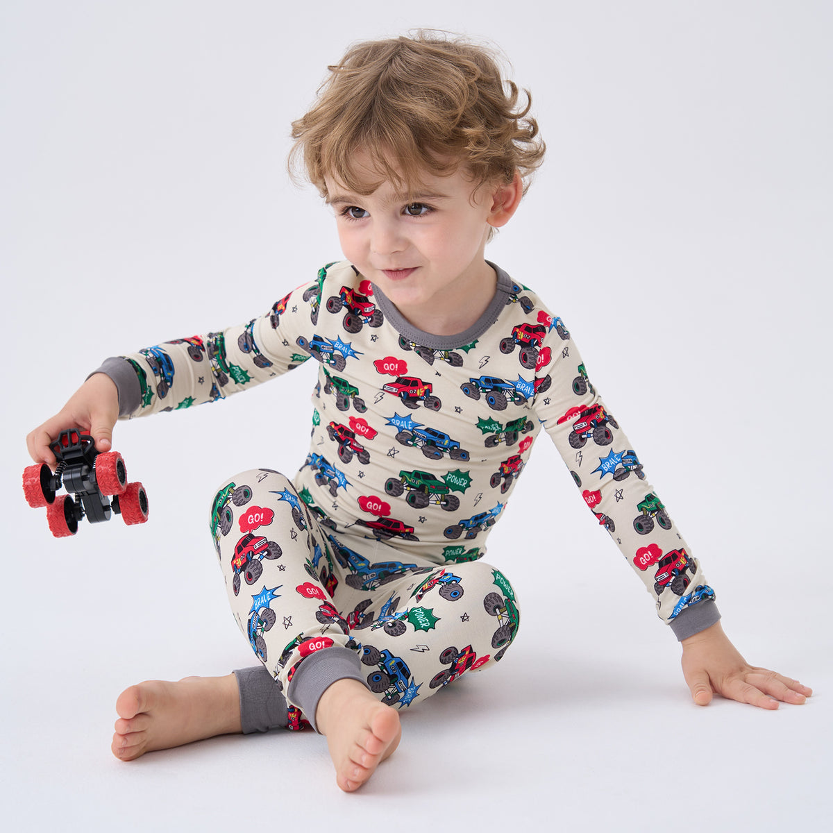 Viscose From Bamboo Pajamas for Boys Long Sleeve