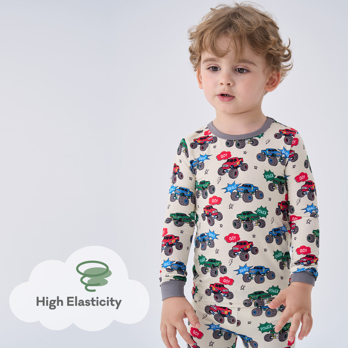 Viscose From Bamboo Pajamas for Boys Long Sleeve