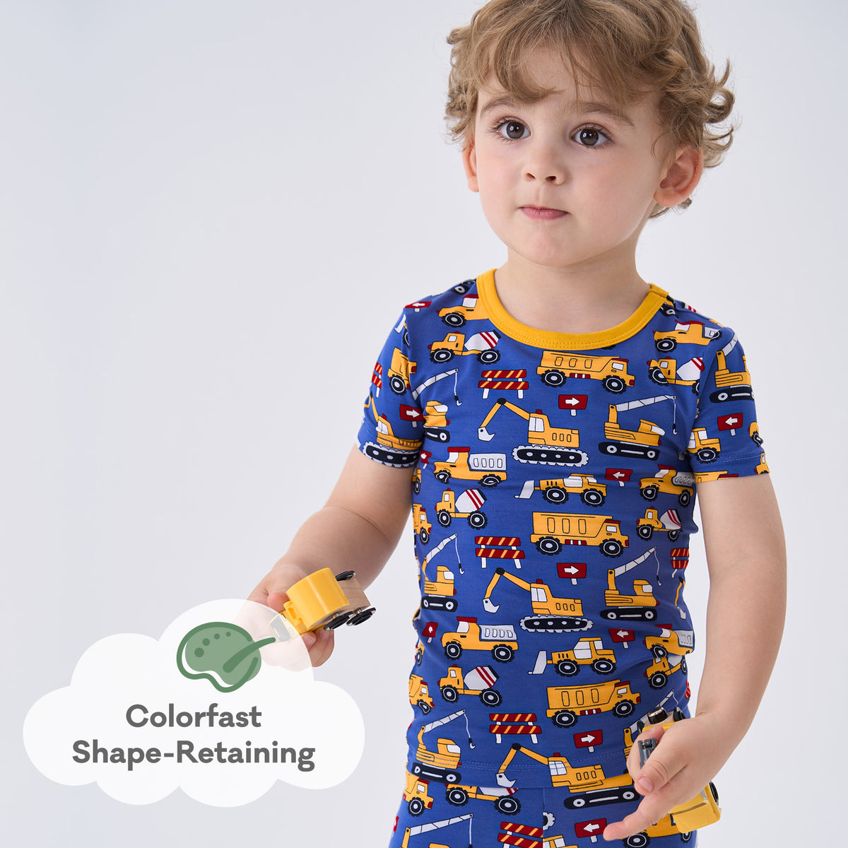 Viscose From Bamboo Pajamas Short Sleeve Long Pants Set