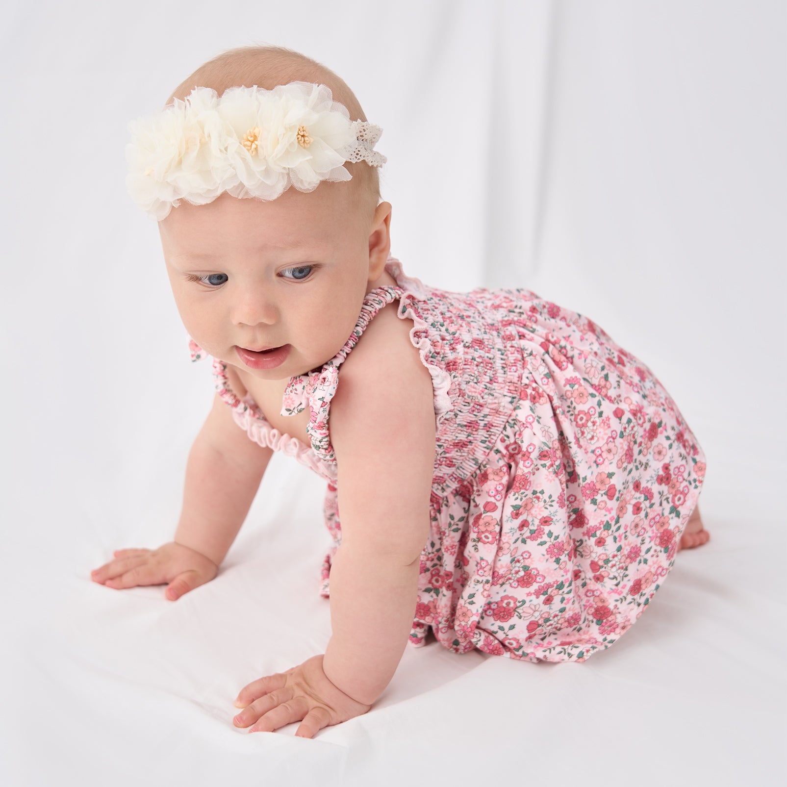 pureborn Baby GIrls Viscose from Bamboo Bodysuit Dress Ruffle Sleeve Romper Playwear Dresses 0-24M