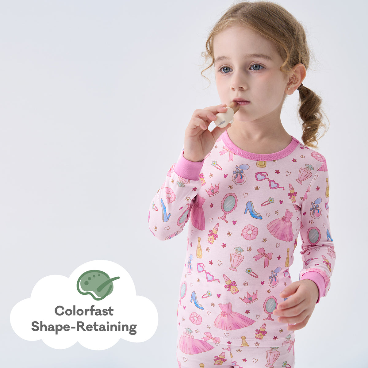 Viscose From Bamboo Pajamas for Girls Long Sleeve