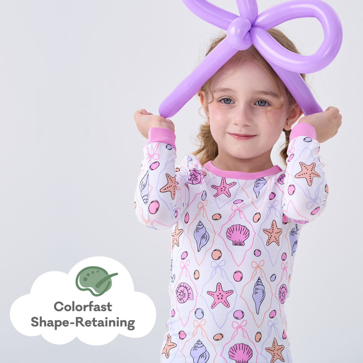 Viscose From Bamboo Pajamas for Girls Long Sleeve