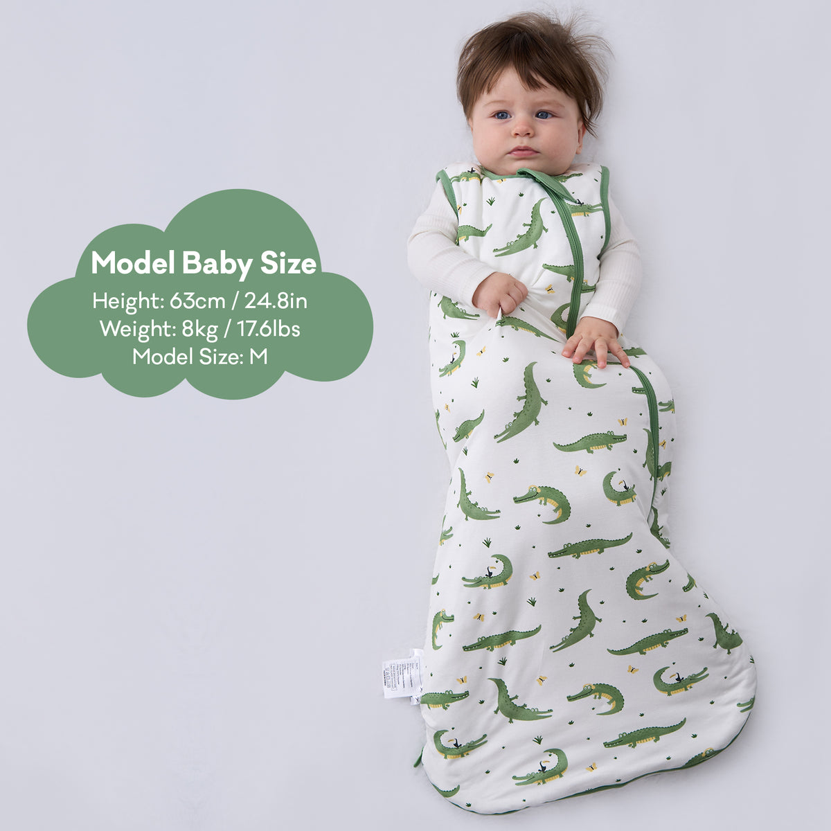 Viscose from Bamboo Baby Sack 2-Way Zipper