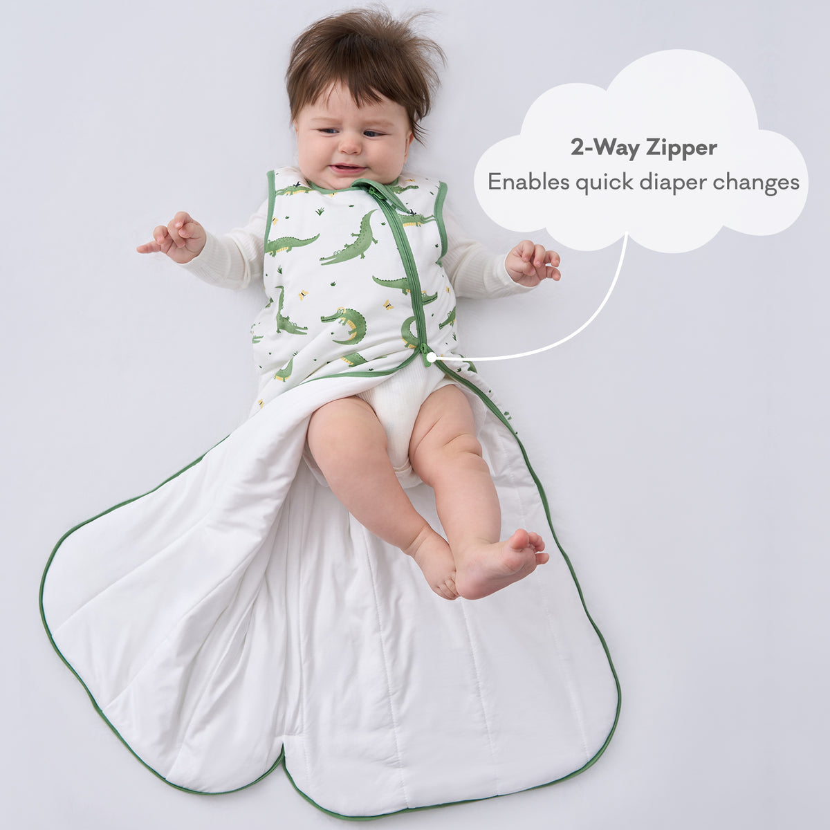 Viscose from Bamboo Baby Sack 2-Way Zipper