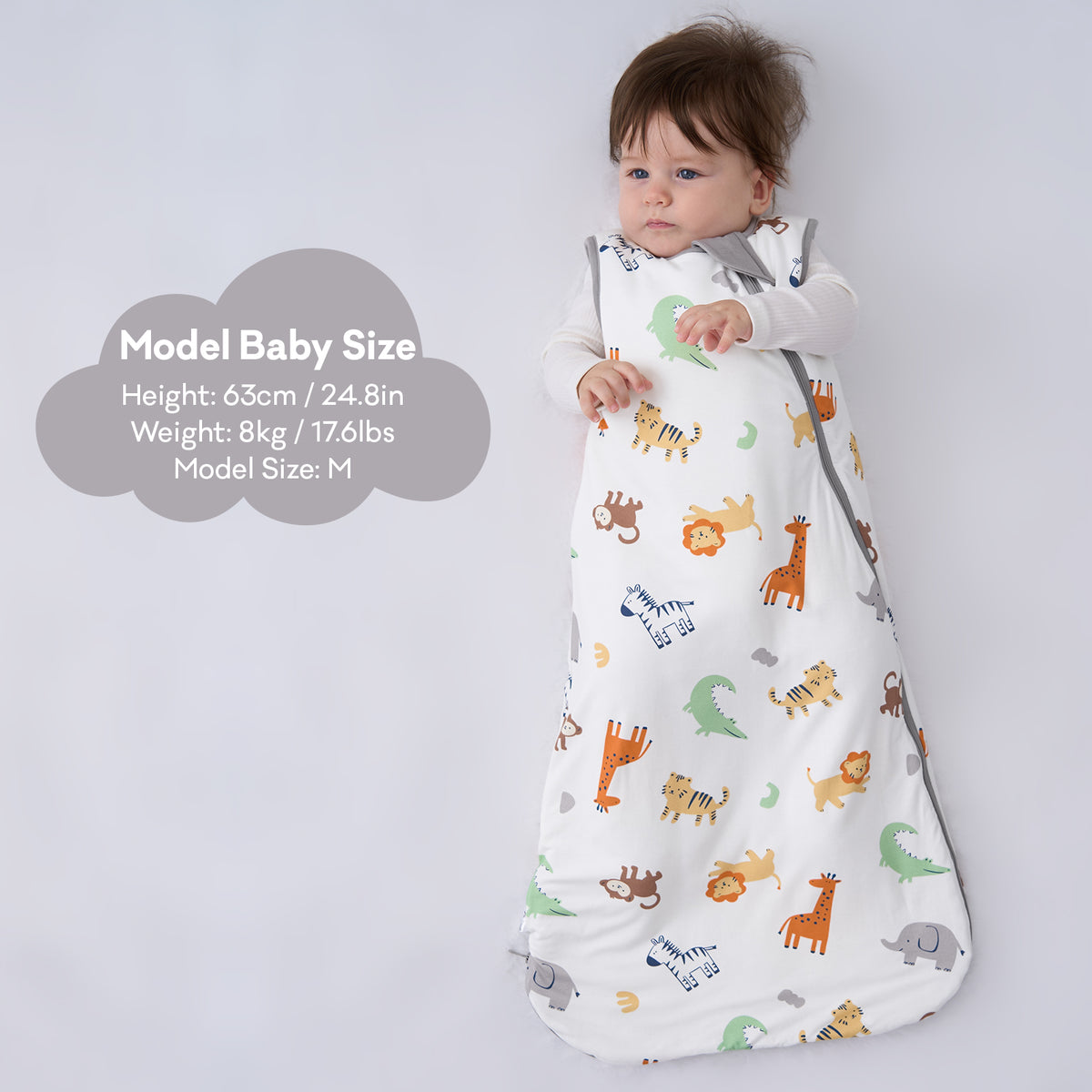 Viscose from Bamboo Baby Sack 2-Way Zipper