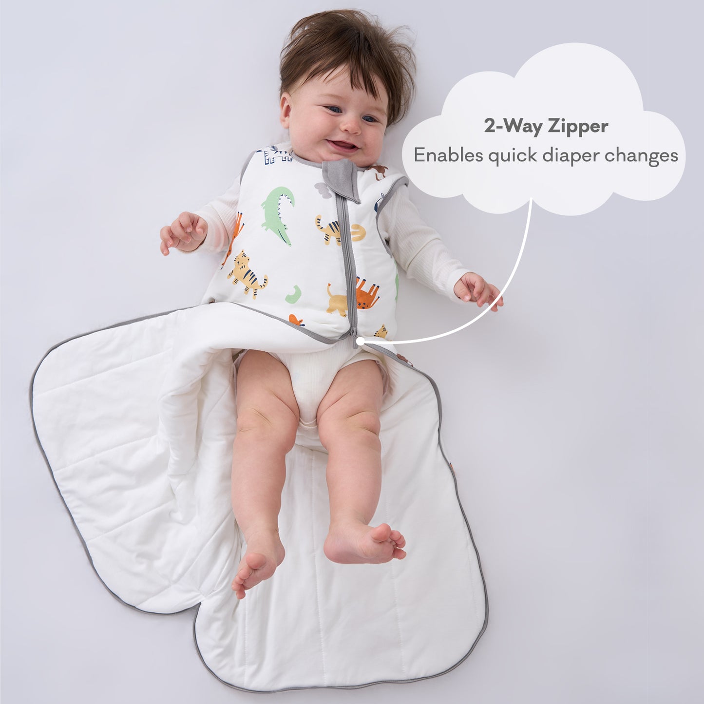 Viscose from Bamboo Baby Sack 2-Way Zipper