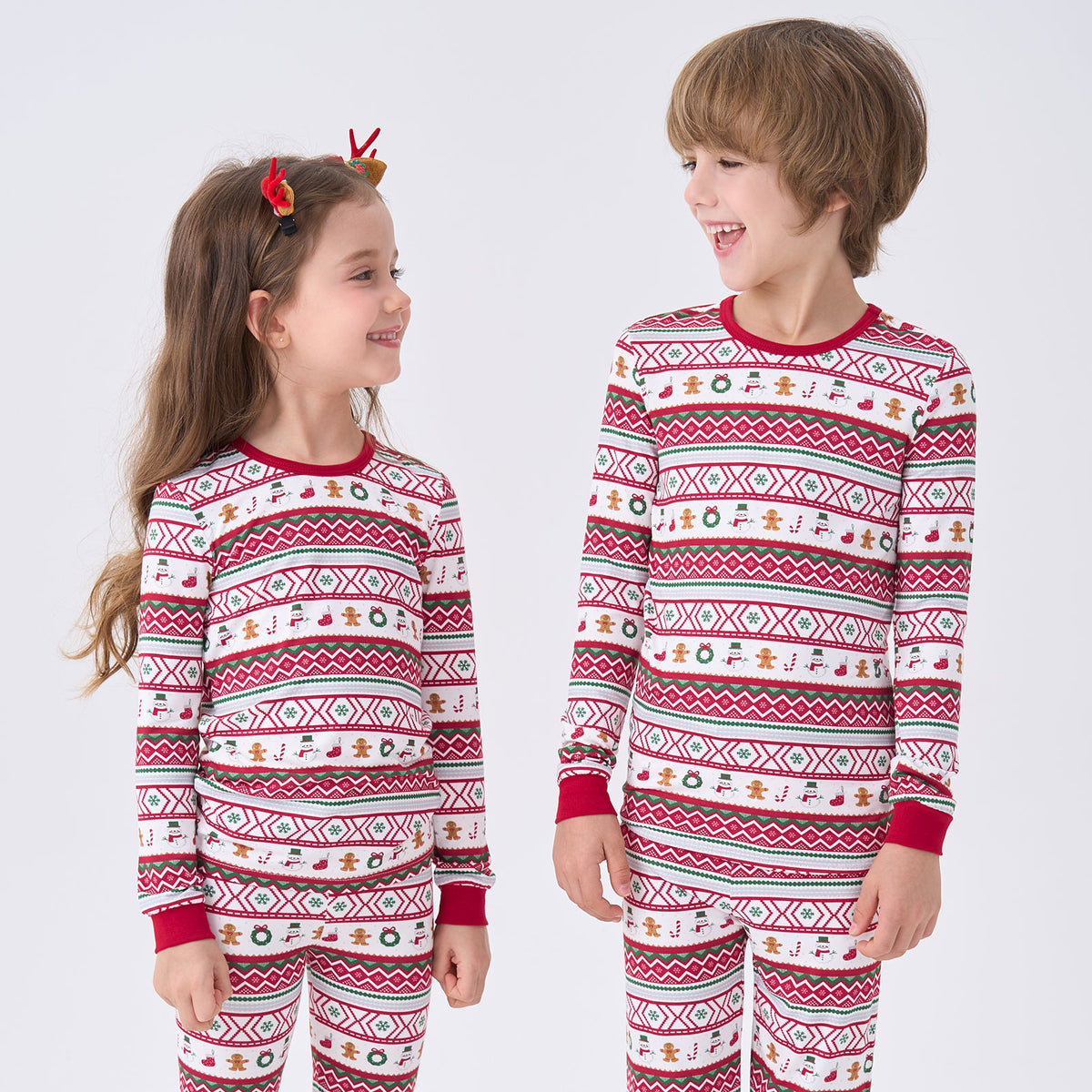 Viscose From Bamboo Christmas Family Match Set