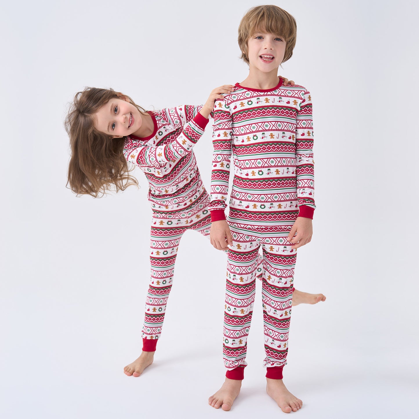 Viscose From Bamboo Christmas Family Match Set