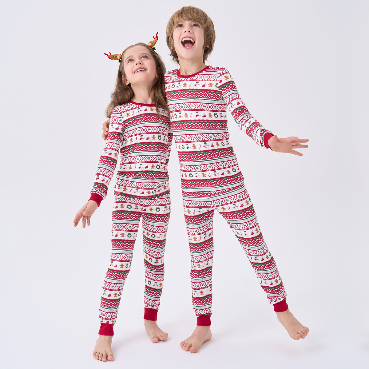 Viscose From Bamboo Christmas Family Match Set
