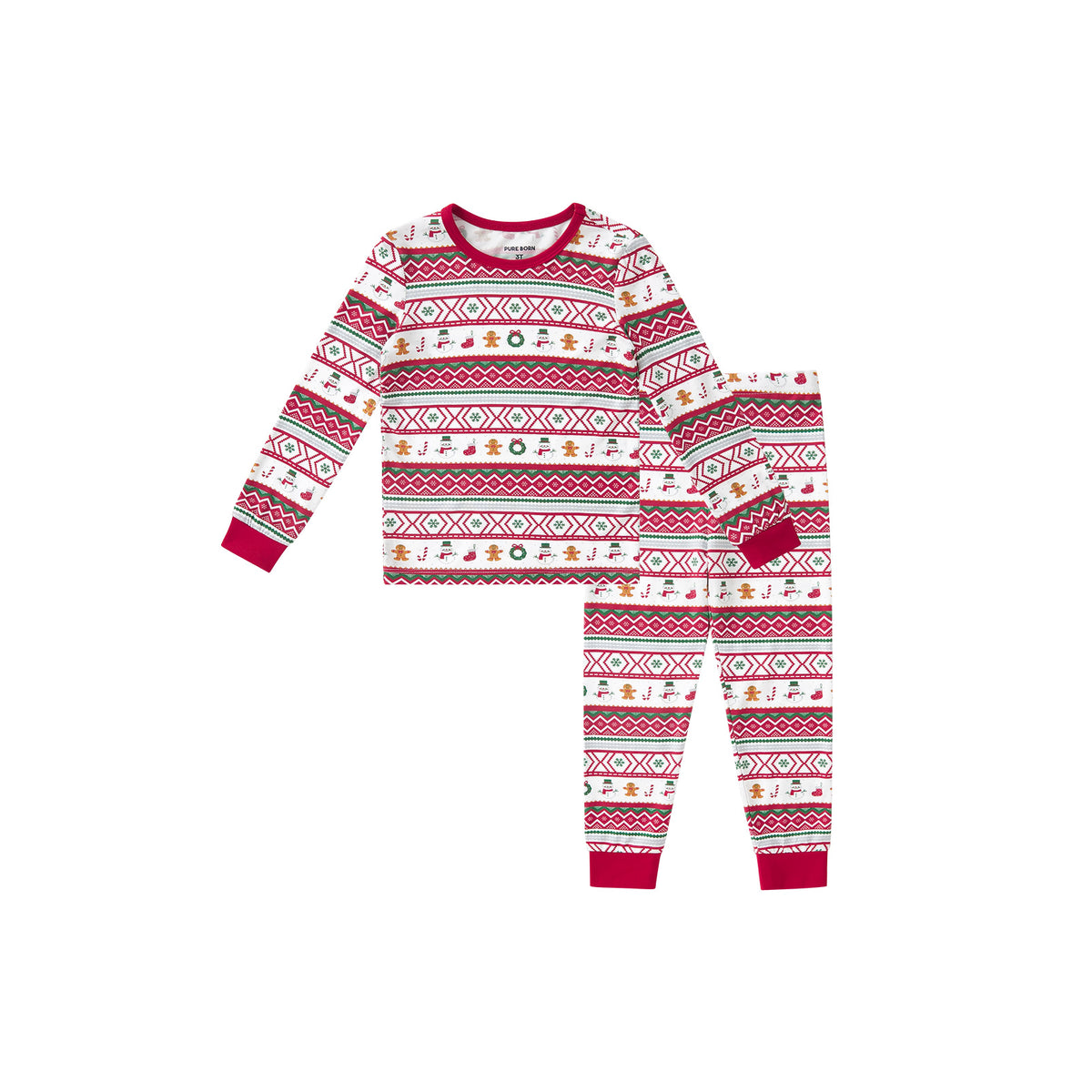 Viscose From Bamboo Christmas Family Match Set