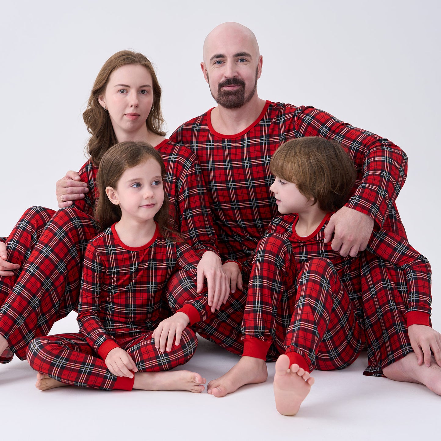 Viscose From Bamboo Christmas Family Match Set