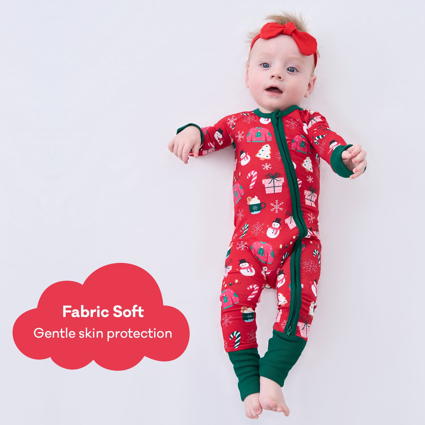 Viscose From Bamboo Christmas Family Match Set