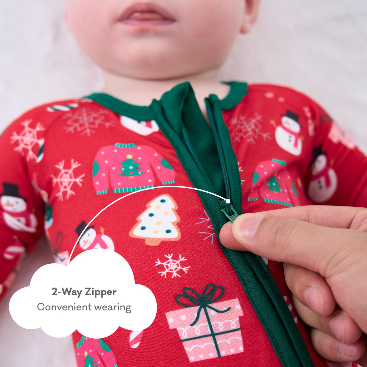 Viscose From Bamboo Christmas Family Match Set