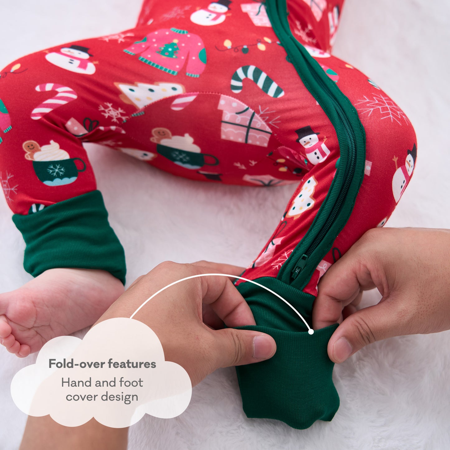 Viscose From Bamboo Christmas Family Match Set
