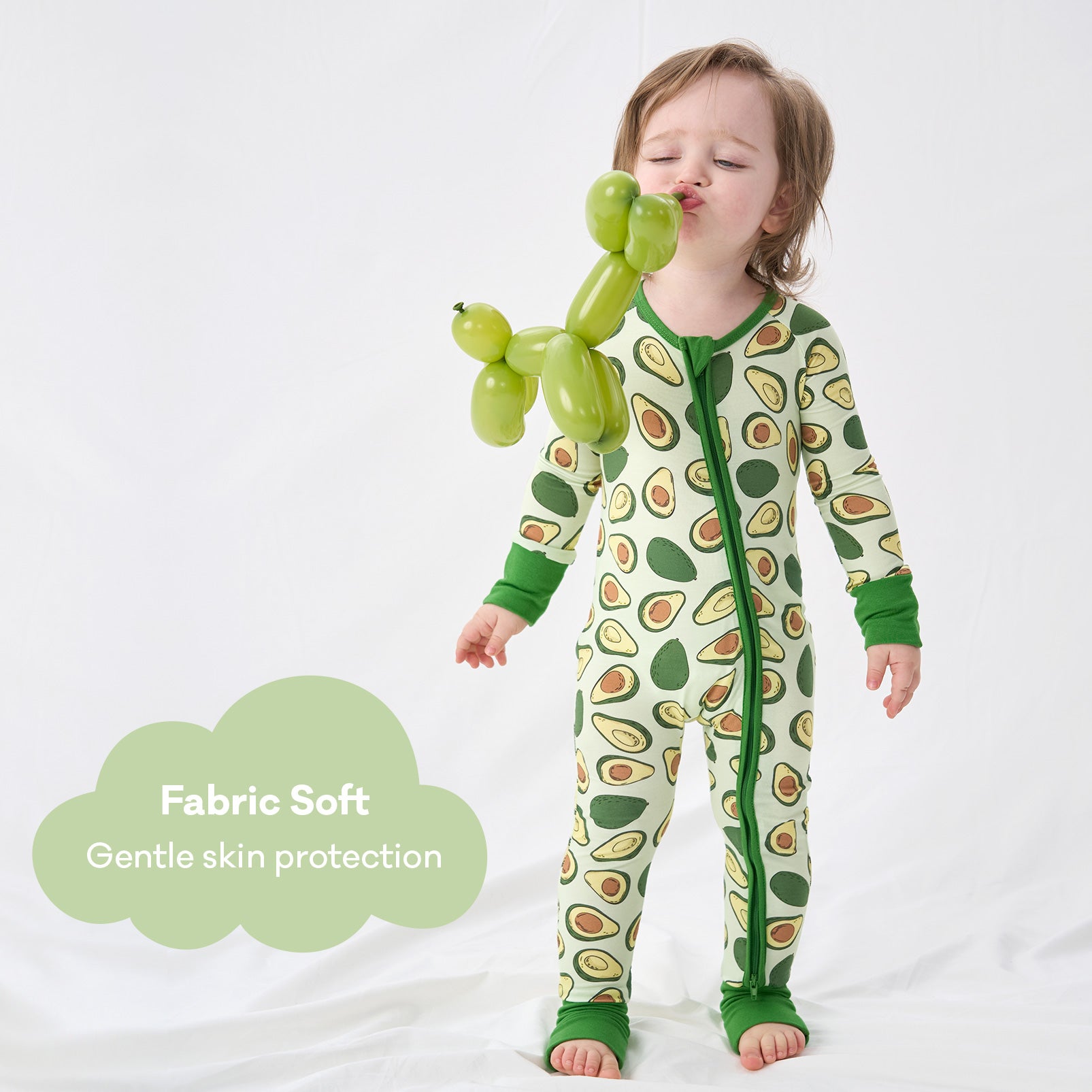 pureborn Baby Boys Sleeper Viscose from Bamboo Pajamas 2-Way Zipper Snug Fit Sleepwear Blue Cowboy Boots 0-3 Months