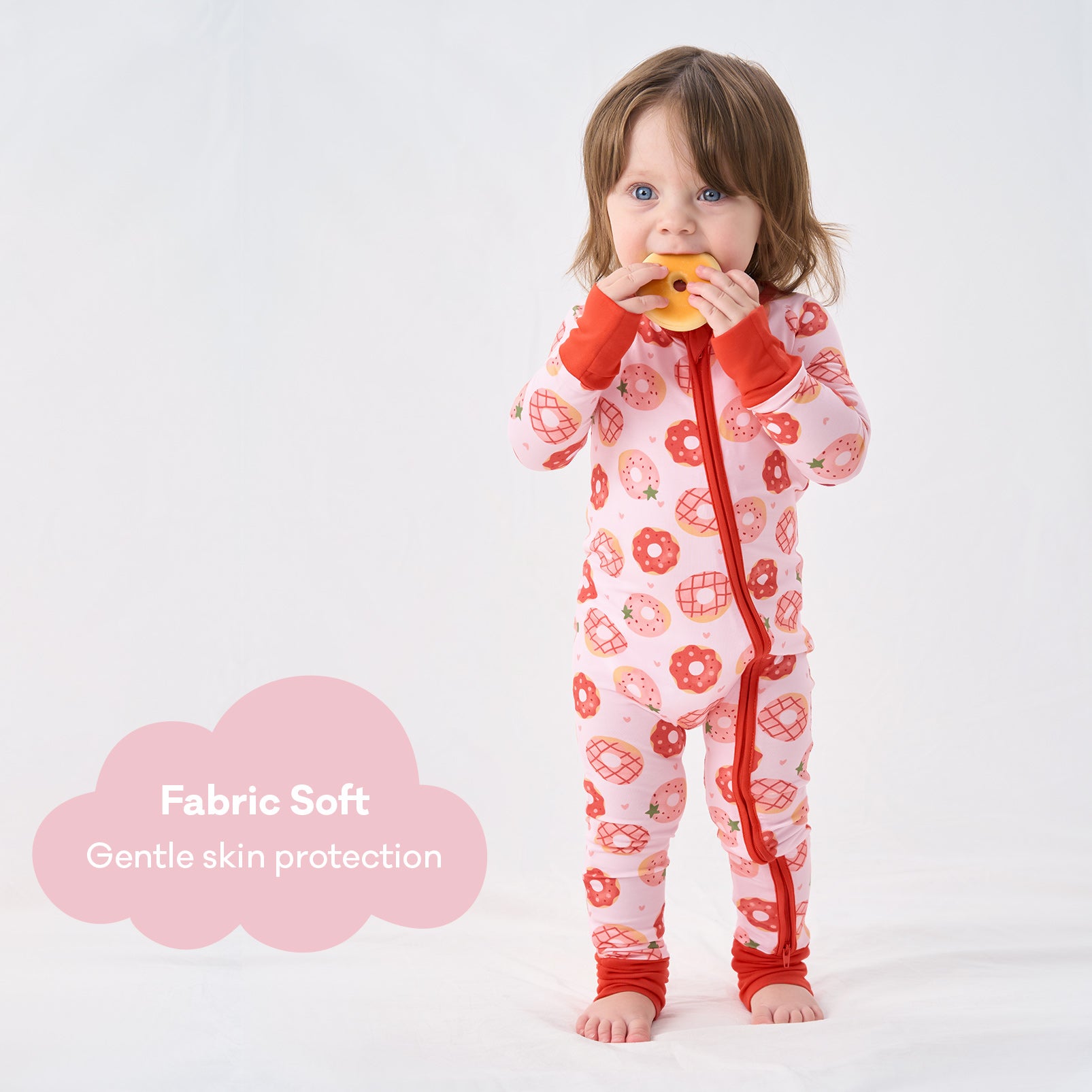 pureborn Baby Boys Sleeper Viscose from Bamboo Pajamas 2-Way Zipper Snug Fit Sleepwear Blue Cowboy Boots 0-3 Months