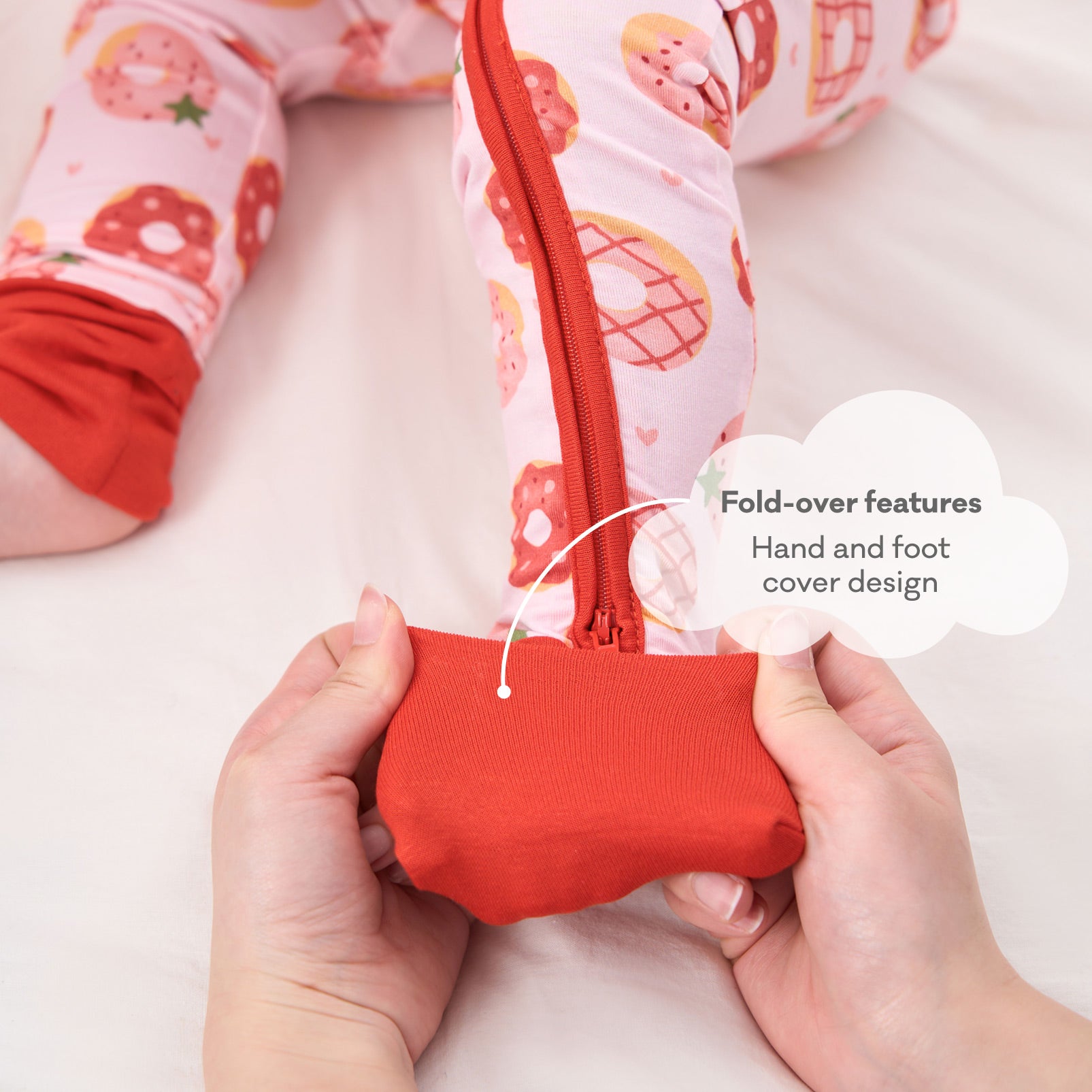 pureborn Baby Boys Sleeper Viscose from Bamboo Pajamas 2-Way Zipper Snug Fit Sleepwear Blue Cowboy Boots 0-3 Months